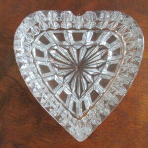 Crystal Heart little vintage dish